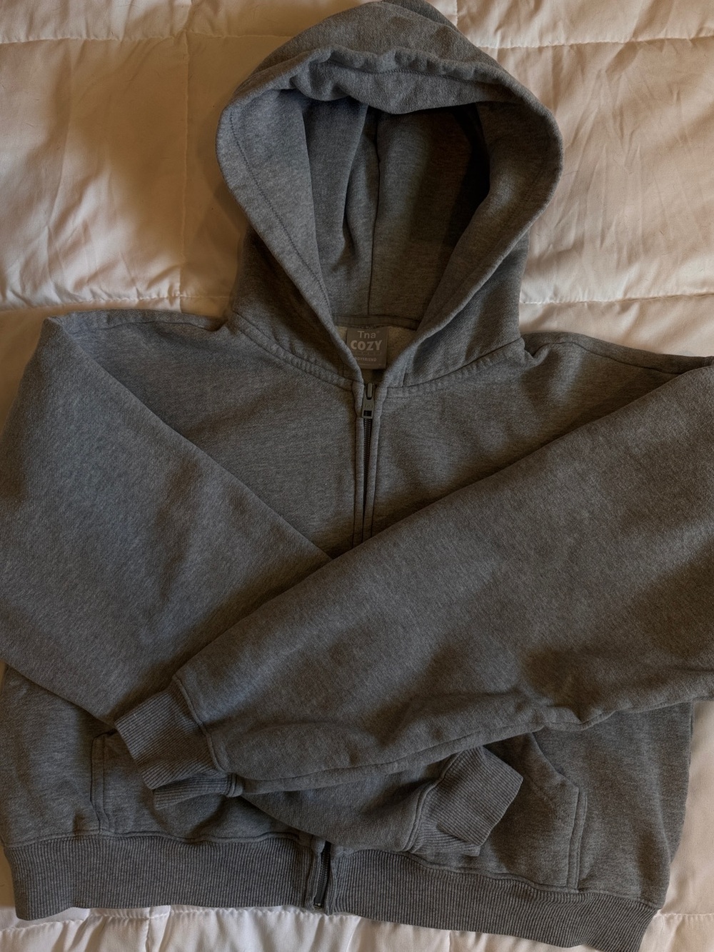 TNA Cozy Boyfriend Fleece Zip